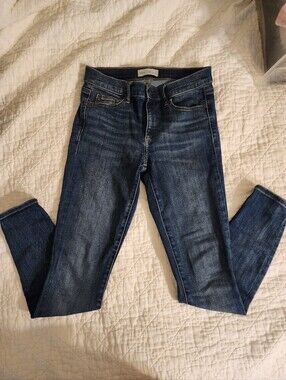 Gap True Skinny 27 27R Stretch Dark Indigo Women’s Dark Blue Jeans
